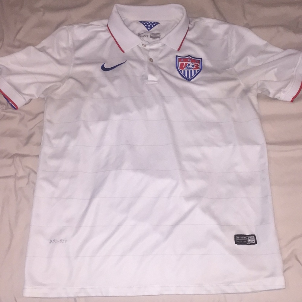 Authentic United States Home Soccer Jersey